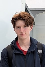 Caucasian male with reddish hair