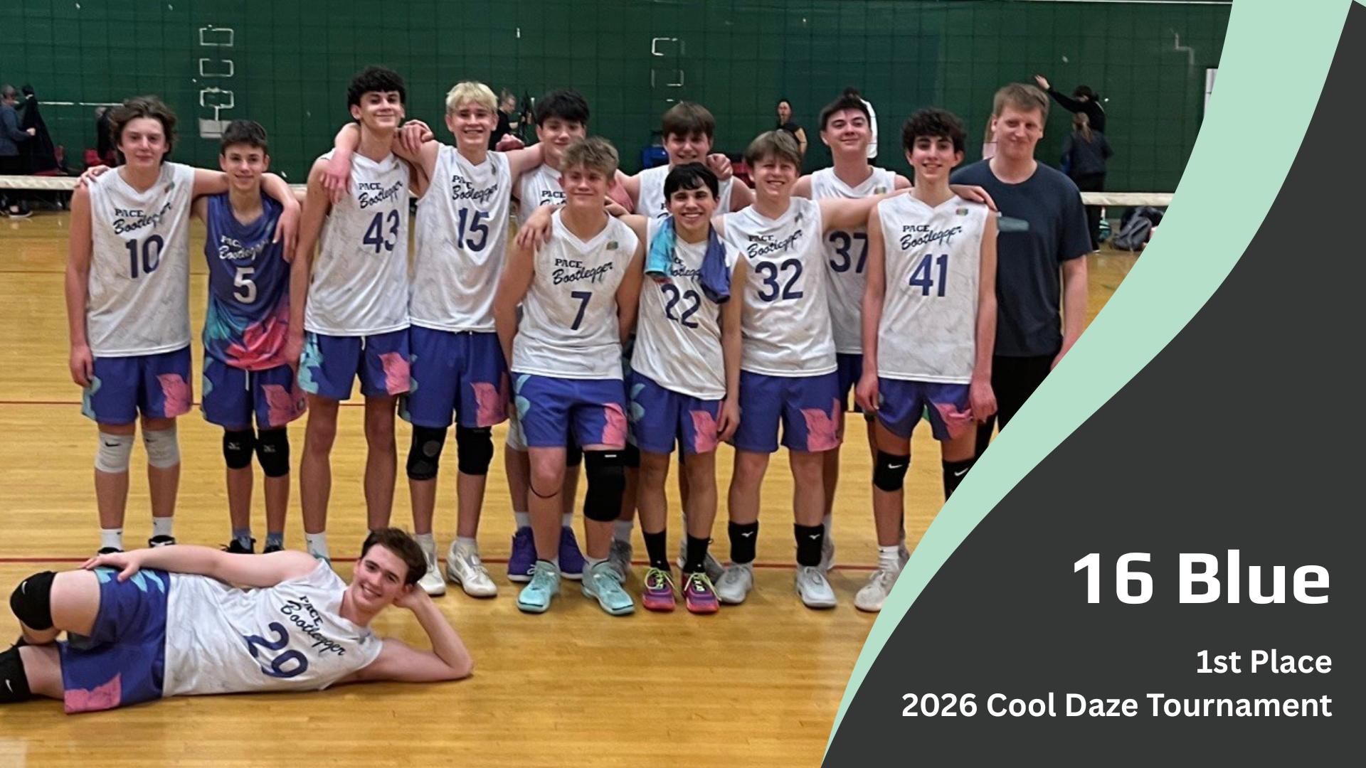 16 Blue wins 1st Place at Cool Daze Tournament