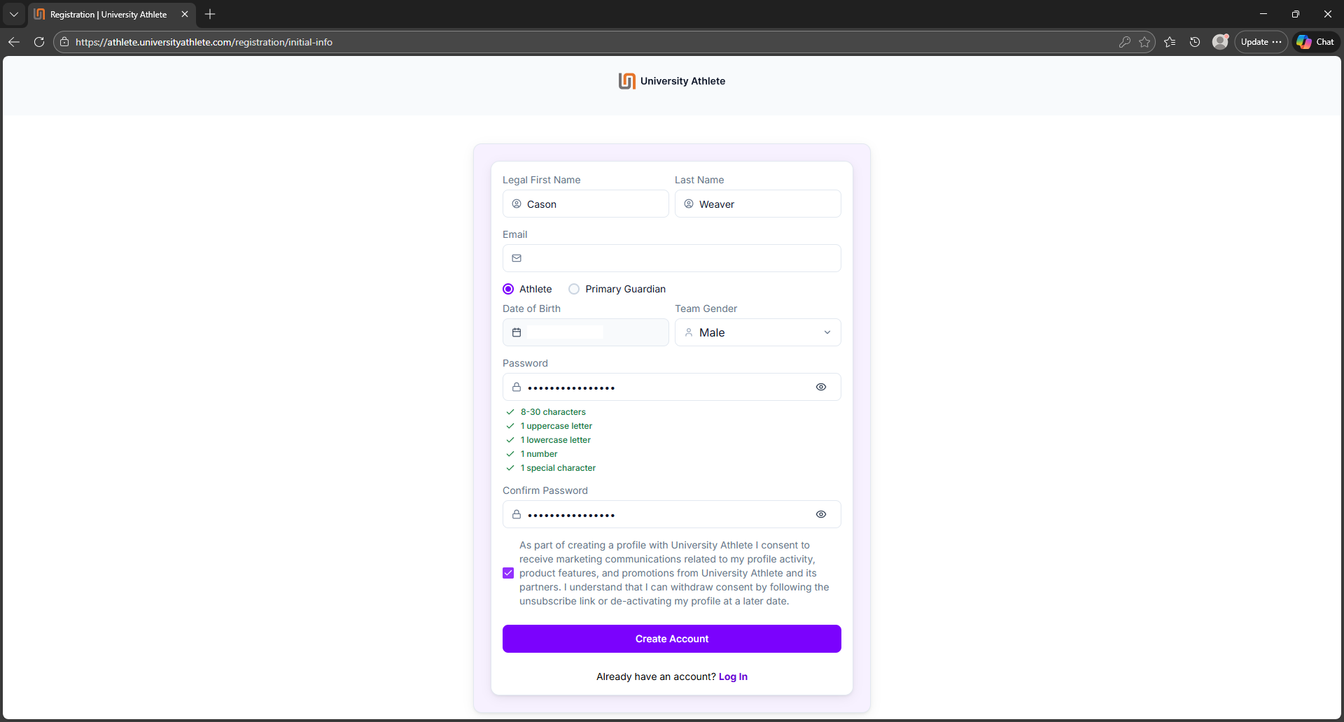 Step 2 screenshot